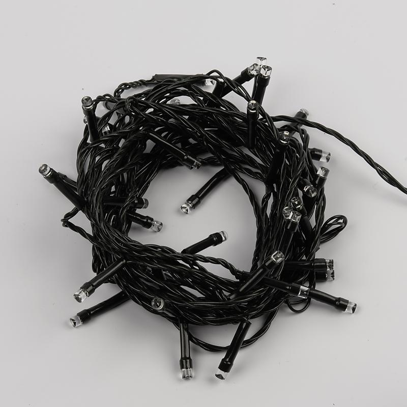 Гирлянда LED ULD-S0500-050/DGA WHITE IP20 5м 50 диодов бел. свет провод зел. Uniel UL-00007305