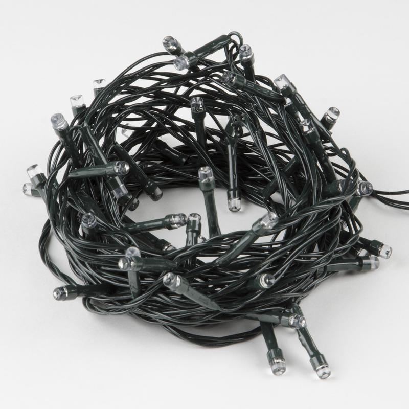 Гирлянда LED ULD-S0500-050/DGA MULTI IP20 5м 50 диодов разноцвет. свет провод зел. Uniel UL-00007303